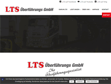 Tablet Screenshot of lts-gmbh.com